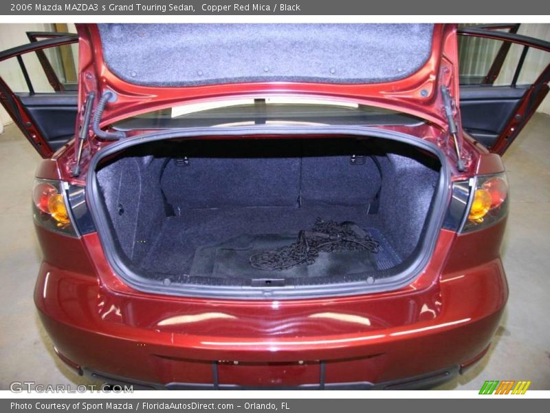 Copper Red Mica / Black 2006 Mazda MAZDA3 s Grand Touring Sedan