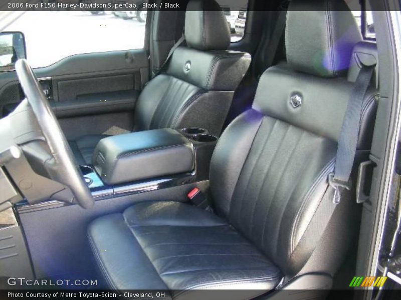 Black / Black 2006 Ford F150 Harley-Davidson SuperCab