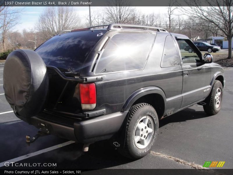 Black / Dark Pewter 1997 Chevrolet Blazer LS 4x4