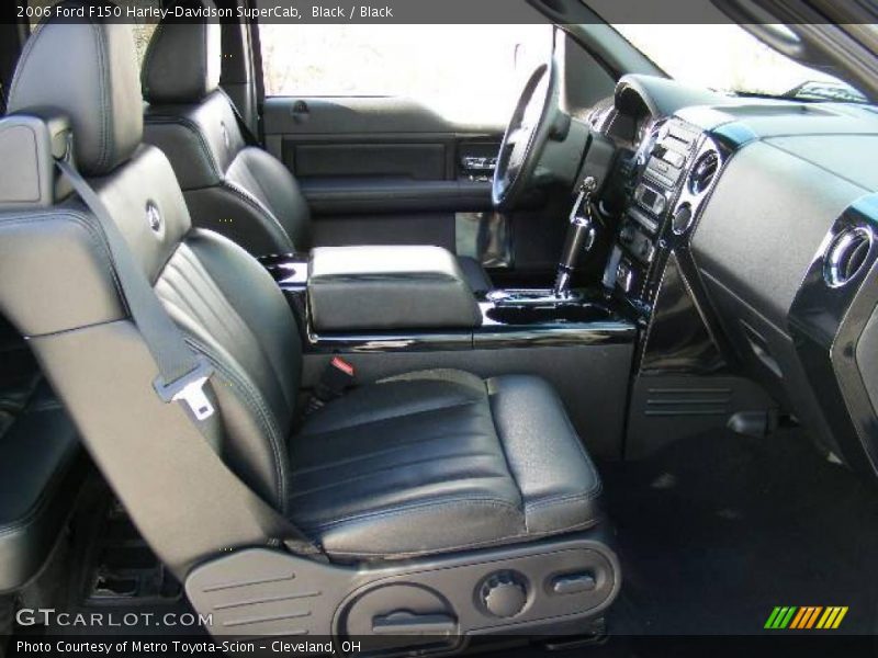 Black / Black 2006 Ford F150 Harley-Davidson SuperCab