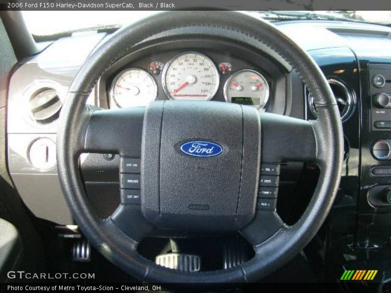 Black / Black 2006 Ford F150 Harley-Davidson SuperCab