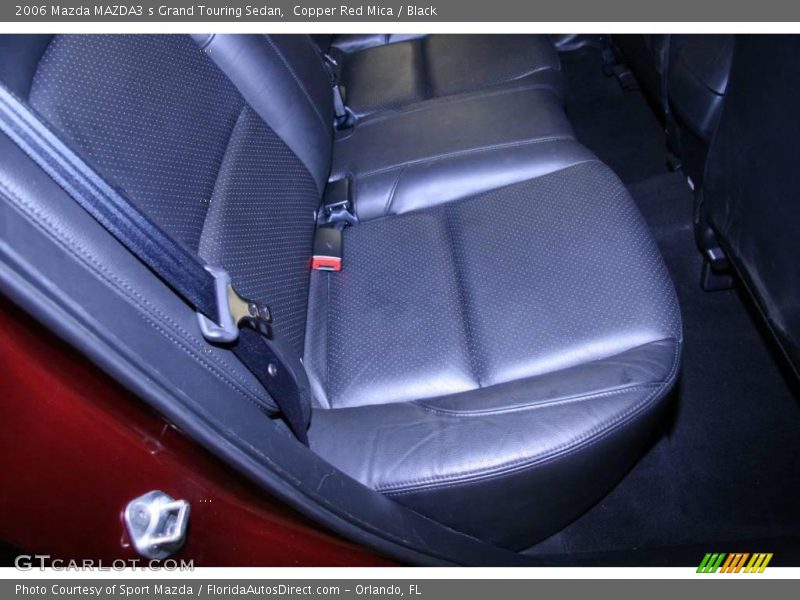 Copper Red Mica / Black 2006 Mazda MAZDA3 s Grand Touring Sedan