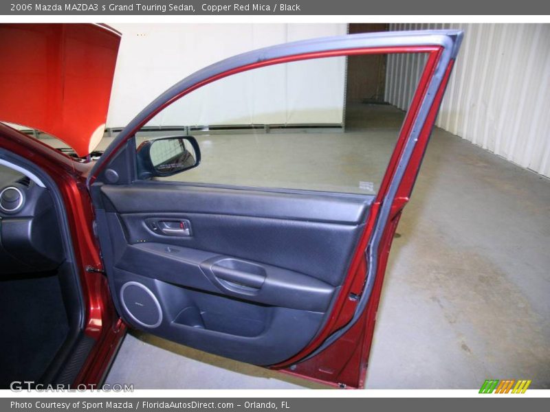 Copper Red Mica / Black 2006 Mazda MAZDA3 s Grand Touring Sedan