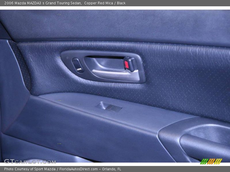 Copper Red Mica / Black 2006 Mazda MAZDA3 s Grand Touring Sedan