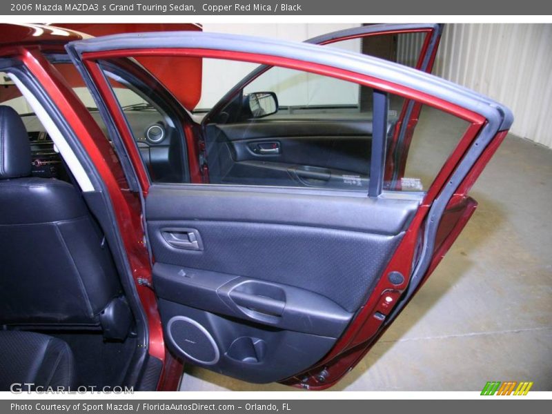 Copper Red Mica / Black 2006 Mazda MAZDA3 s Grand Touring Sedan