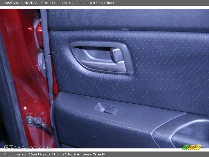 Copper Red Mica / Black 2006 Mazda MAZDA3 s Grand Touring Sedan