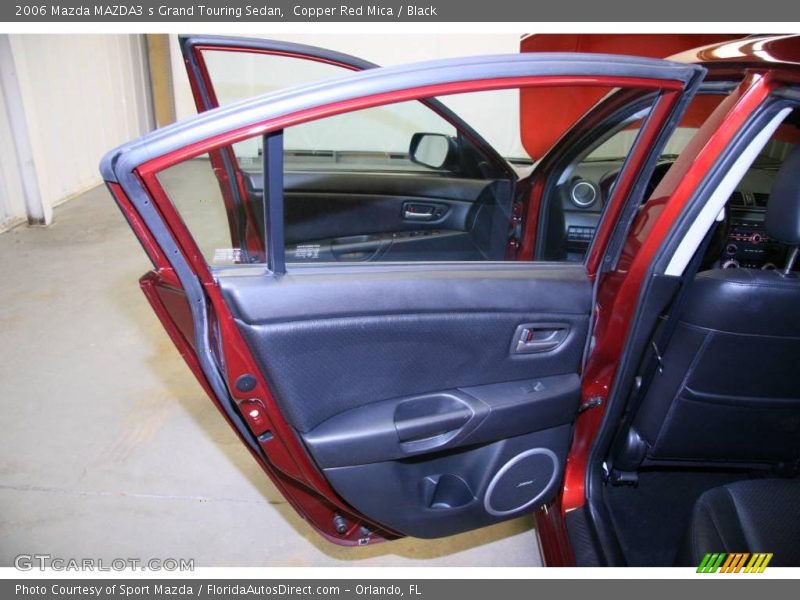Copper Red Mica / Black 2006 Mazda MAZDA3 s Grand Touring Sedan