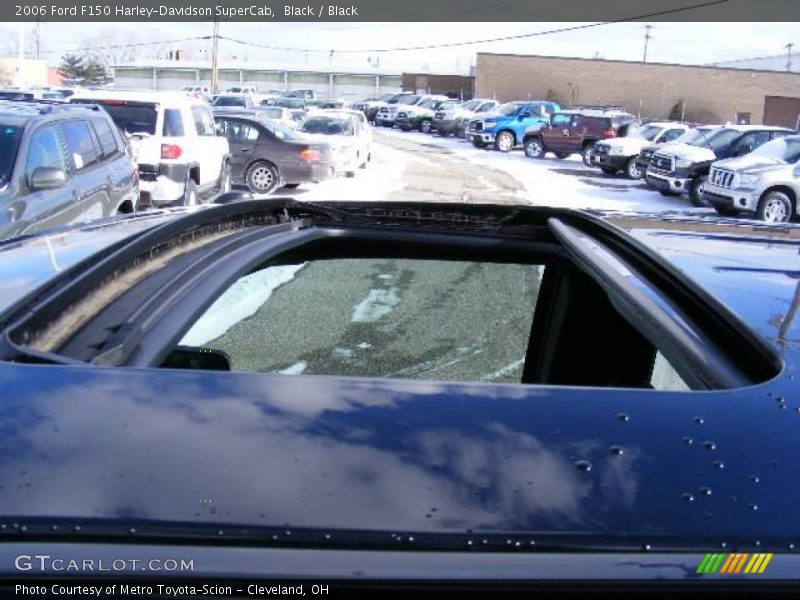 Black / Black 2006 Ford F150 Harley-Davidson SuperCab