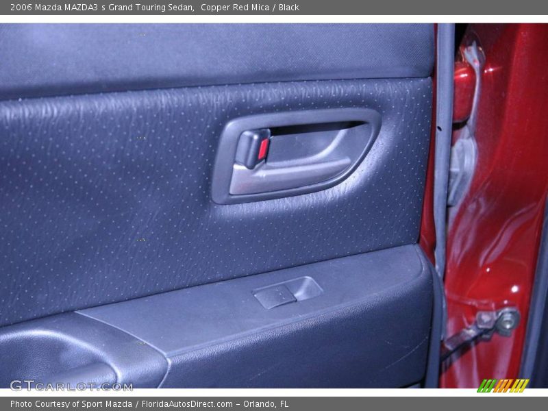 Copper Red Mica / Black 2006 Mazda MAZDA3 s Grand Touring Sedan