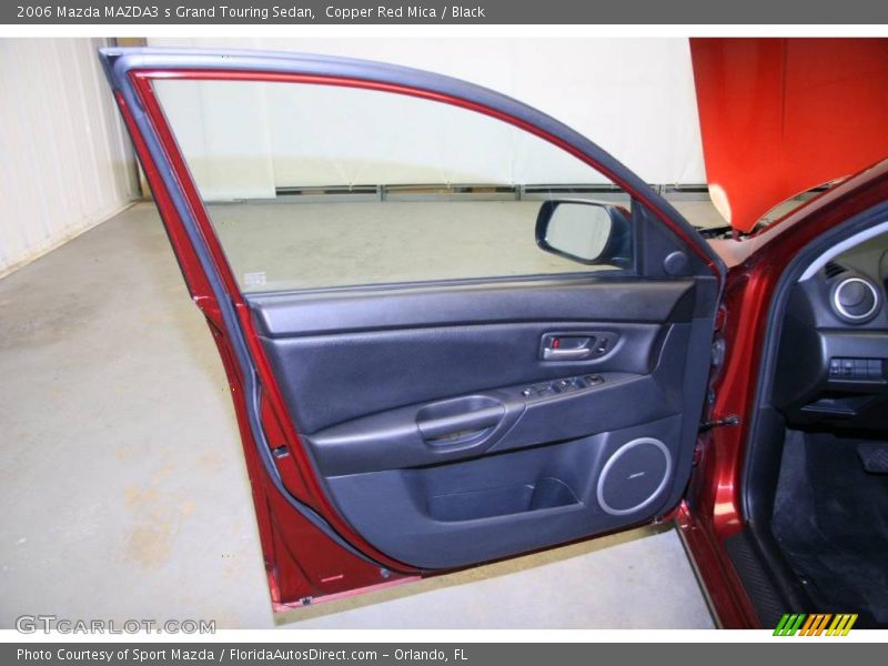 Copper Red Mica / Black 2006 Mazda MAZDA3 s Grand Touring Sedan