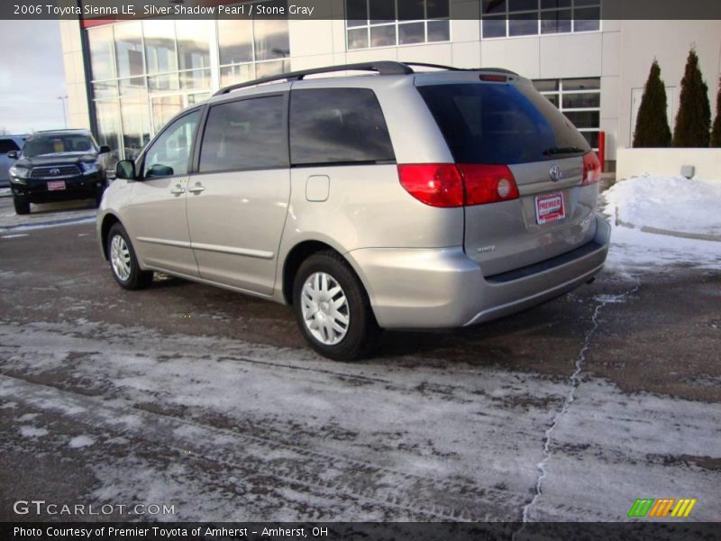 Silver Shadow Pearl / Stone Gray 2006 Toyota Sienna LE