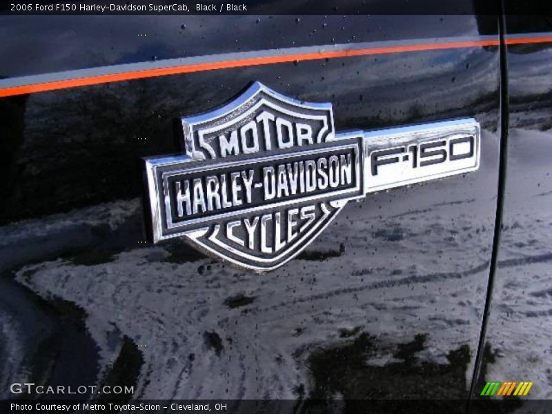 Black / Black 2006 Ford F150 Harley-Davidson SuperCab