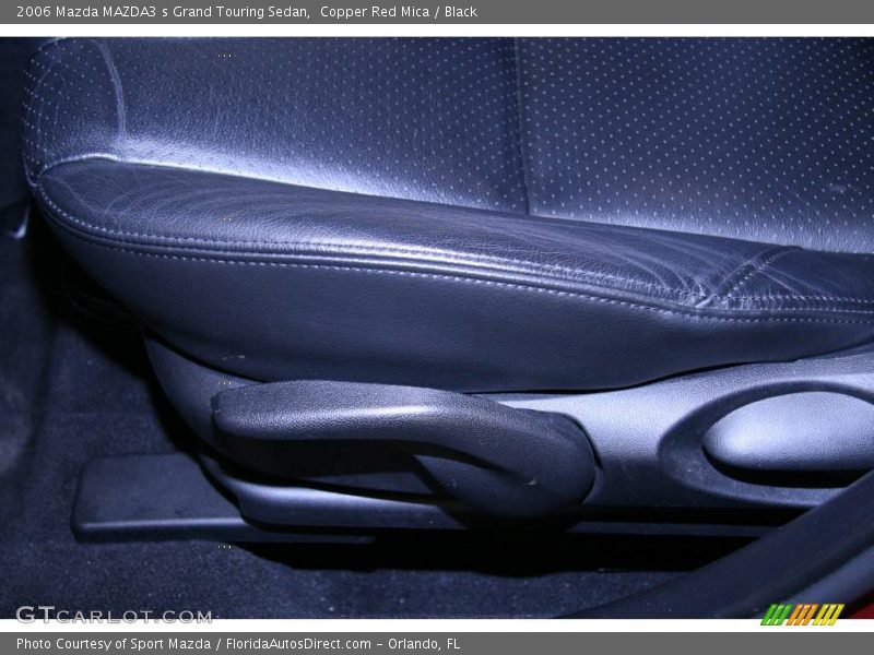 Copper Red Mica / Black 2006 Mazda MAZDA3 s Grand Touring Sedan