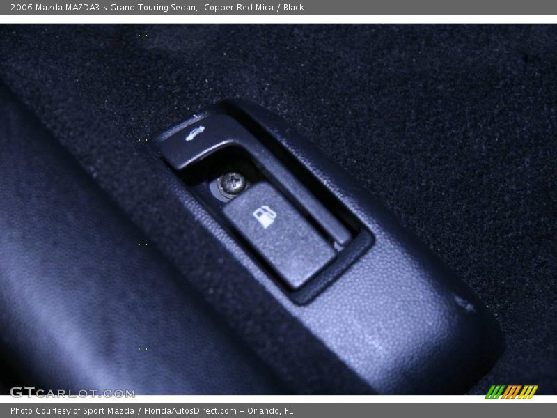 Copper Red Mica / Black 2006 Mazda MAZDA3 s Grand Touring Sedan