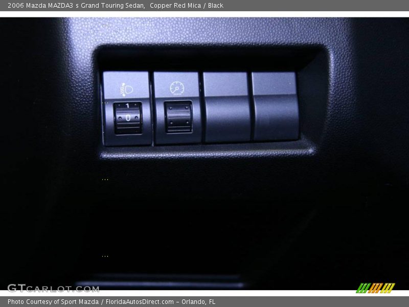 Copper Red Mica / Black 2006 Mazda MAZDA3 s Grand Touring Sedan