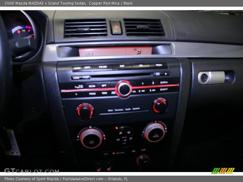 Copper Red Mica / Black 2006 Mazda MAZDA3 s Grand Touring Sedan