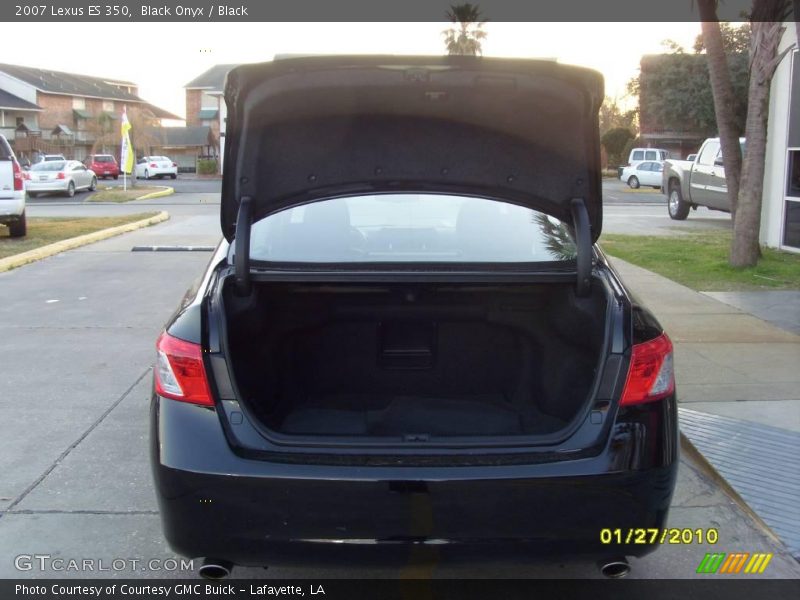 Black Onyx / Black 2007 Lexus ES 350