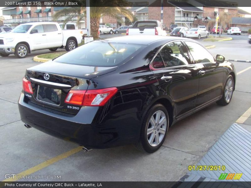 Black Onyx / Black 2007 Lexus ES 350