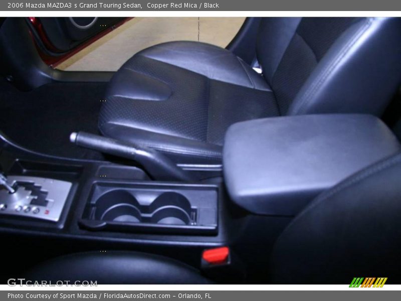 Copper Red Mica / Black 2006 Mazda MAZDA3 s Grand Touring Sedan