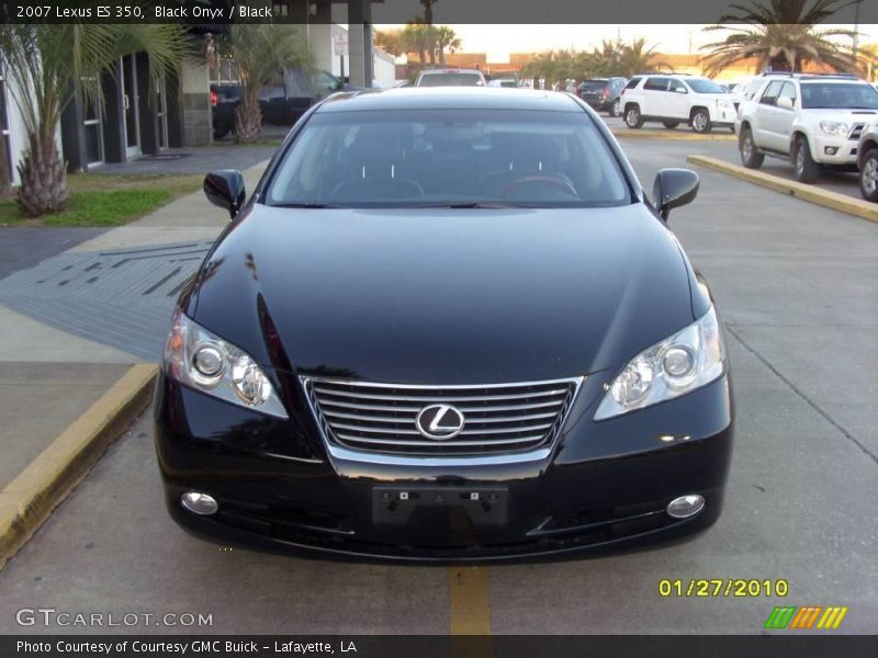 Black Onyx / Black 2007 Lexus ES 350