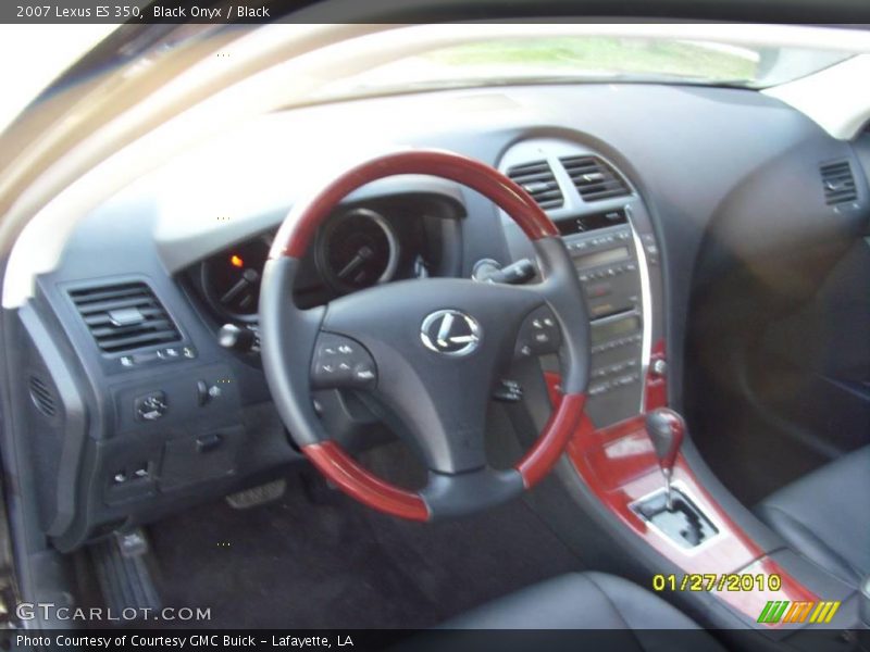 Black Onyx / Black 2007 Lexus ES 350