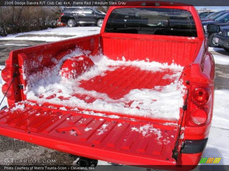 Flame Red / Medium Slate Gray 2006 Dodge Dakota R/T Club Cab 4x4