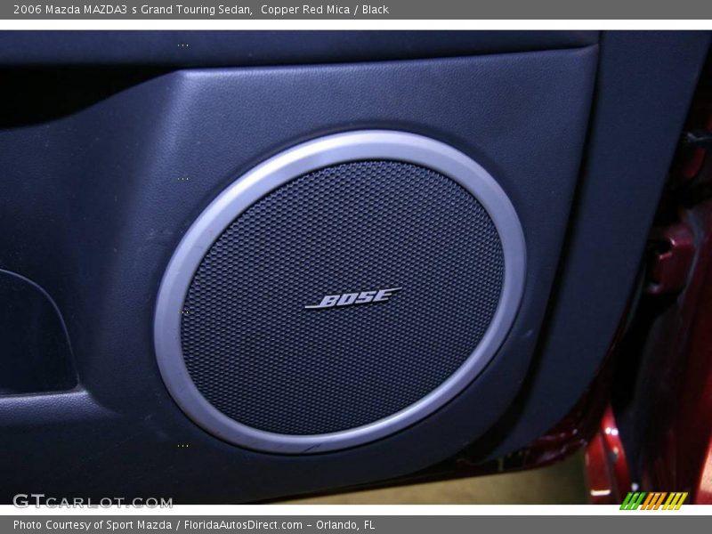 Copper Red Mica / Black 2006 Mazda MAZDA3 s Grand Touring Sedan
