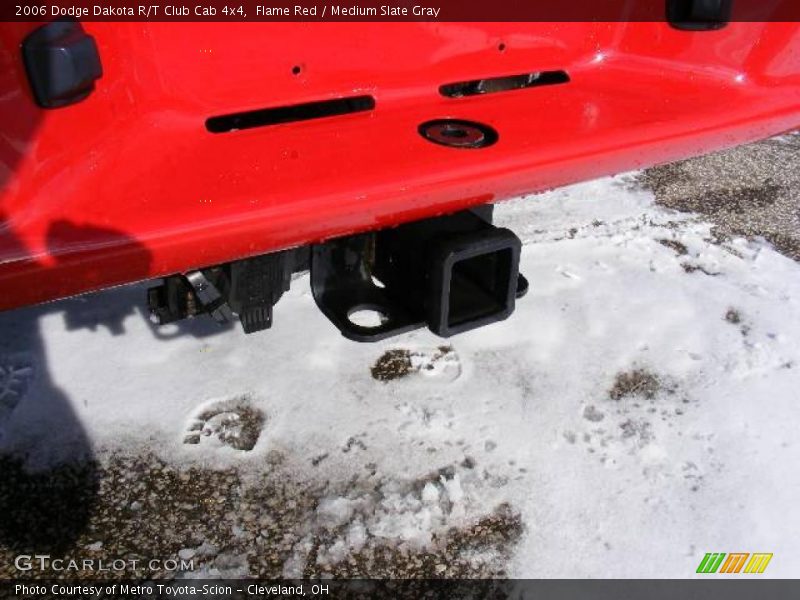 Flame Red / Medium Slate Gray 2006 Dodge Dakota R/T Club Cab 4x4