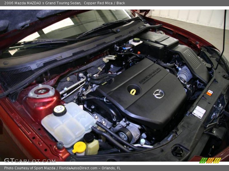 Copper Red Mica / Black 2006 Mazda MAZDA3 s Grand Touring Sedan