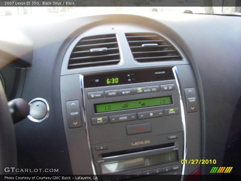 Black Onyx / Black 2007 Lexus ES 350