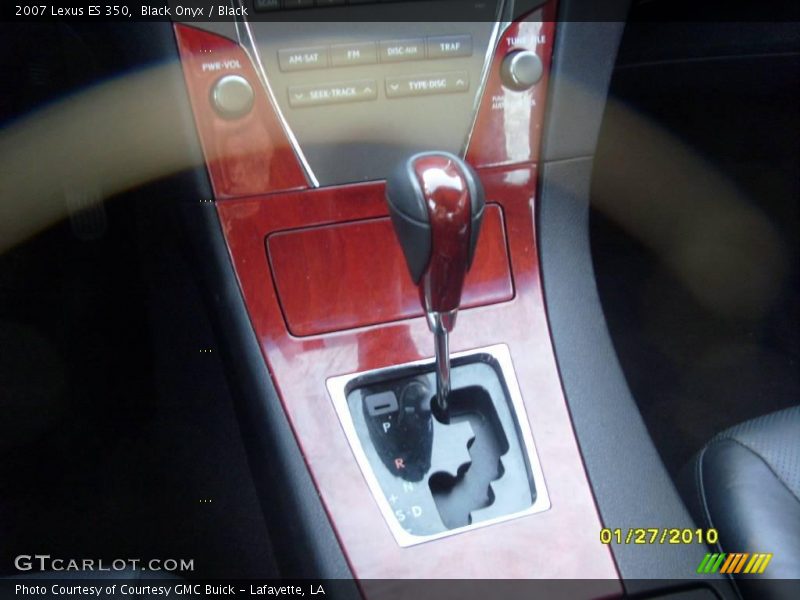 Black Onyx / Black 2007 Lexus ES 350