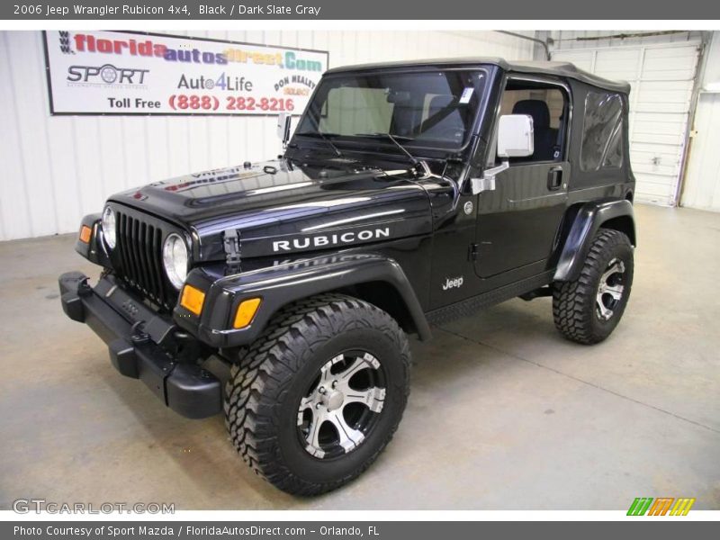 Black / Dark Slate Gray 2006 Jeep Wrangler Rubicon 4x4