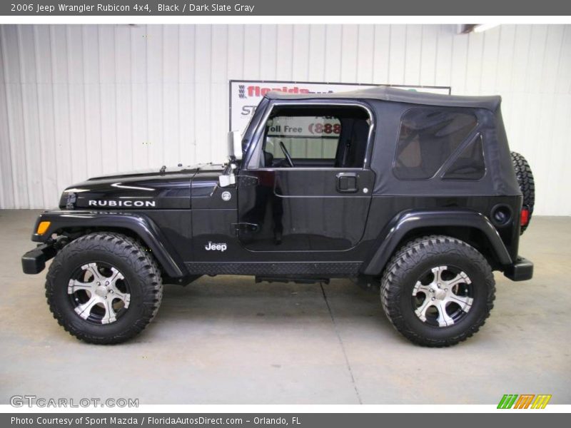 Black / Dark Slate Gray 2006 Jeep Wrangler Rubicon 4x4