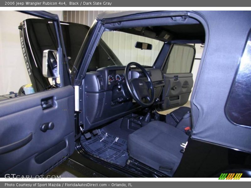 Black / Dark Slate Gray 2006 Jeep Wrangler Rubicon 4x4