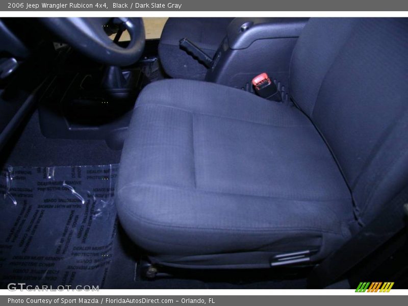 Black / Dark Slate Gray 2006 Jeep Wrangler Rubicon 4x4
