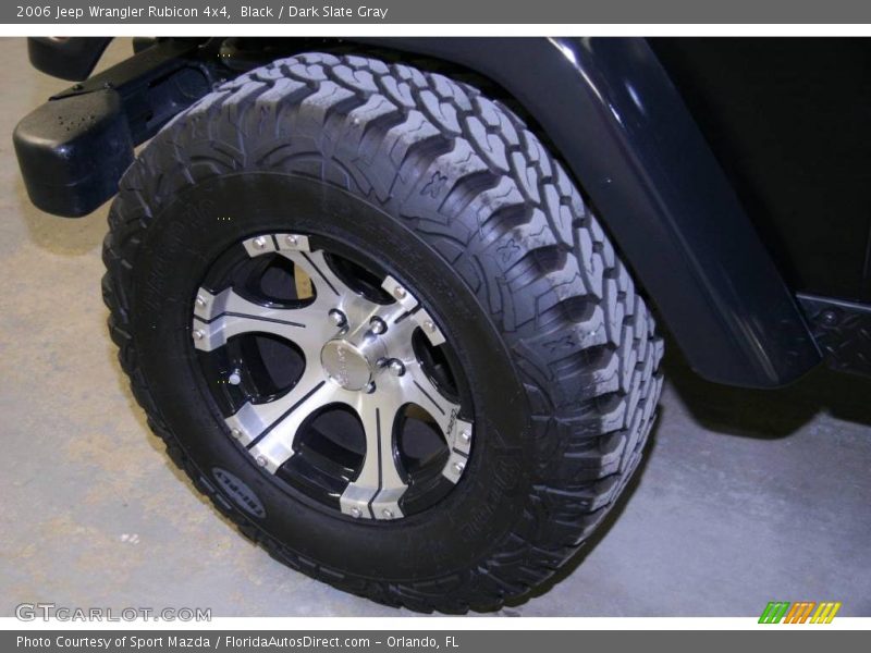 Black / Dark Slate Gray 2006 Jeep Wrangler Rubicon 4x4