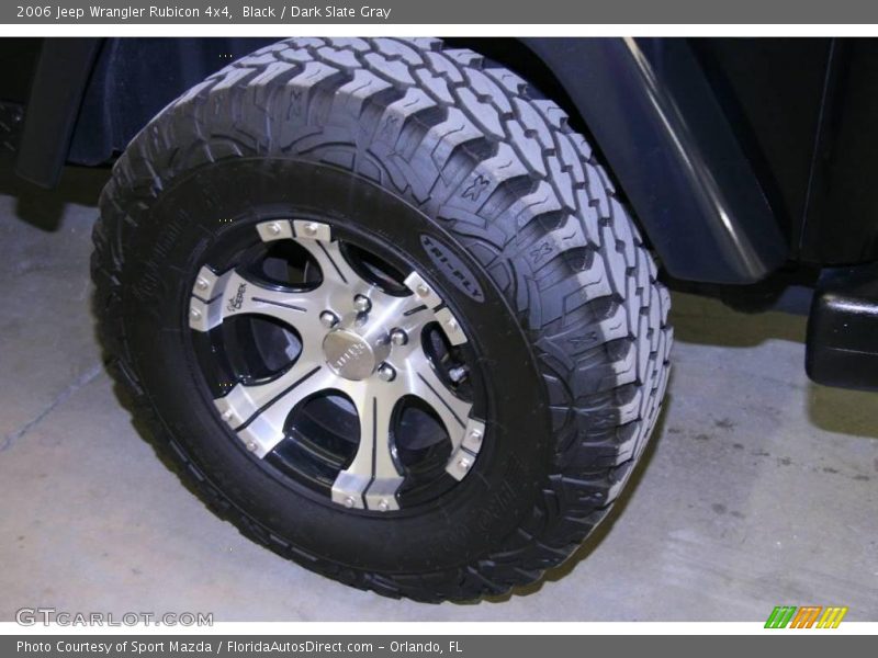 Black / Dark Slate Gray 2006 Jeep Wrangler Rubicon 4x4