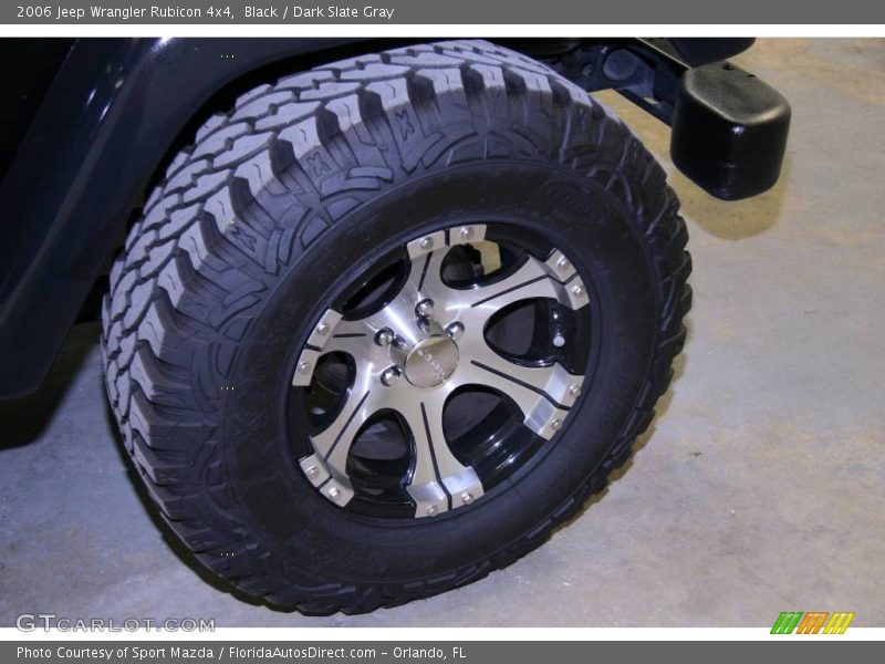 Black / Dark Slate Gray 2006 Jeep Wrangler Rubicon 4x4