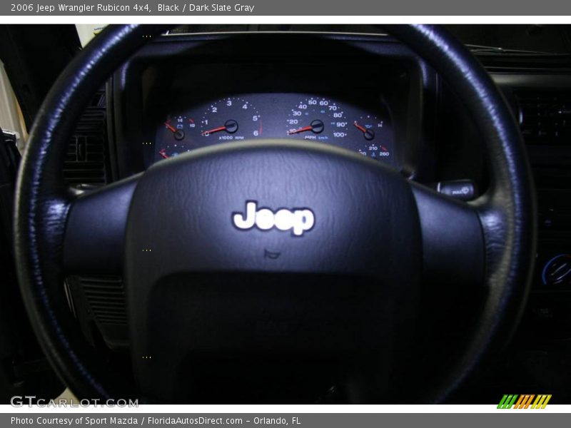 Black / Dark Slate Gray 2006 Jeep Wrangler Rubicon 4x4