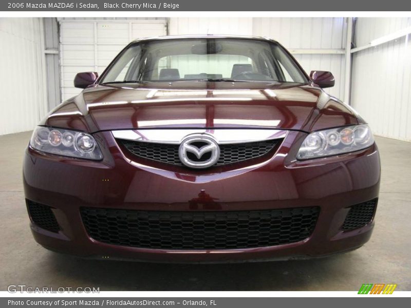 Black Cherry Mica / Beige 2006 Mazda MAZDA6 i Sedan
