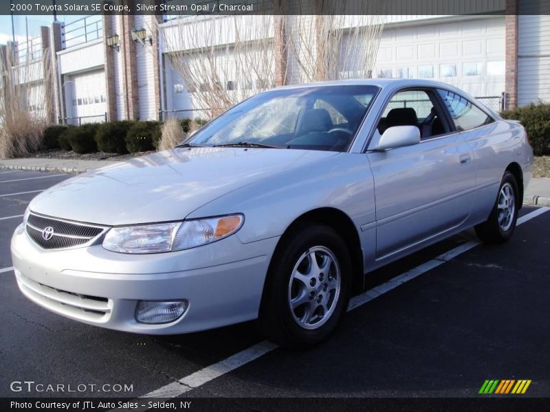 Silver Stream Opal / Charcoal 2000 Toyota Solara SE Coupe