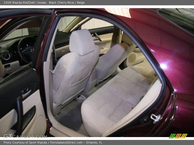 Black Cherry Mica / Beige 2006 Mazda MAZDA6 i Sedan