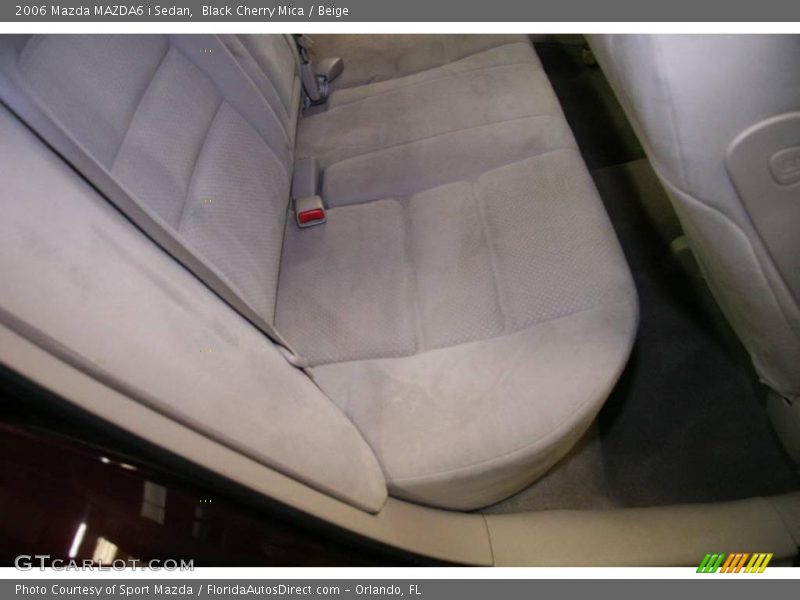 Black Cherry Mica / Beige 2006 Mazda MAZDA6 i Sedan