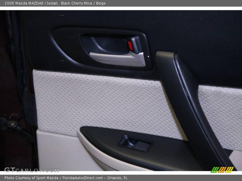 Black Cherry Mica / Beige 2006 Mazda MAZDA6 i Sedan