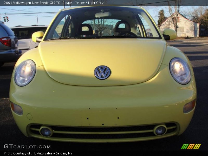 Yellow / Light Grey 2001 Volkswagen New Beetle GLS TDI Coupe
