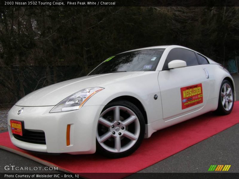 Pikes Peak White / Charcoal 2003 Nissan 350Z Touring Coupe