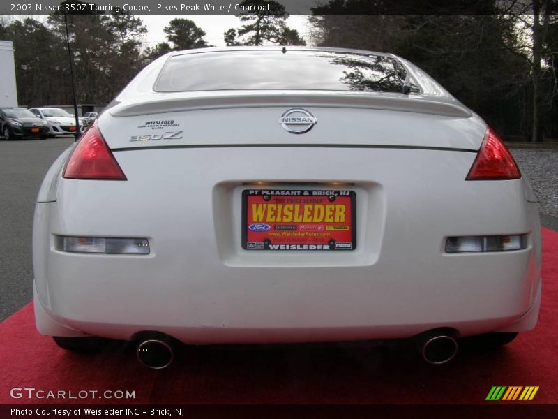 Pikes Peak White / Charcoal 2003 Nissan 350Z Touring Coupe