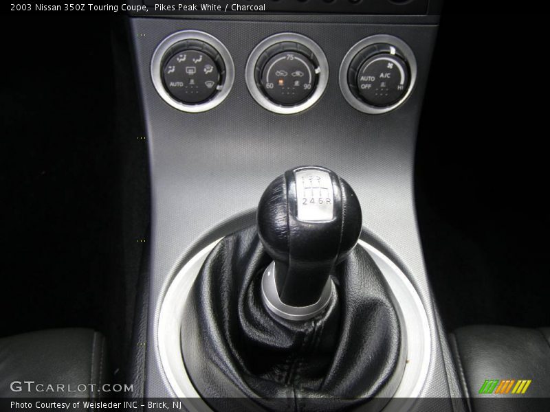 Pikes Peak White / Charcoal 2003 Nissan 350Z Touring Coupe