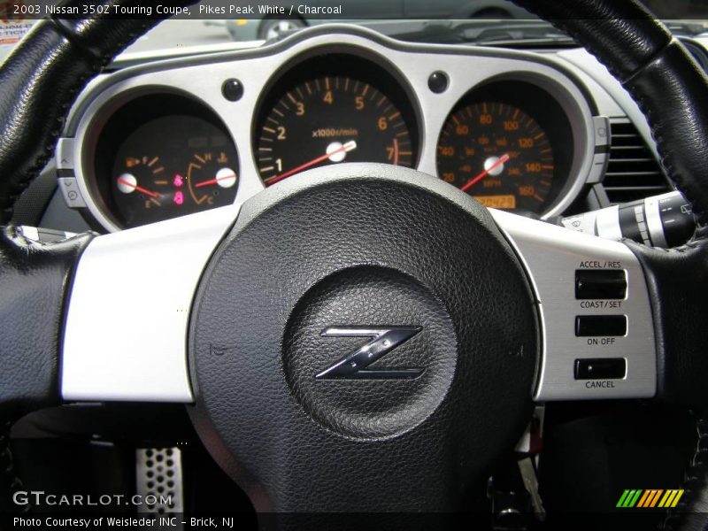 Pikes Peak White / Charcoal 2003 Nissan 350Z Touring Coupe