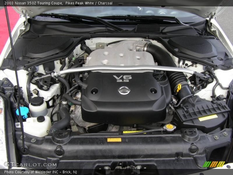 Pikes Peak White / Charcoal 2003 Nissan 350Z Touring Coupe